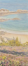 Ombre, 2009. Tempera. 167x74 cm